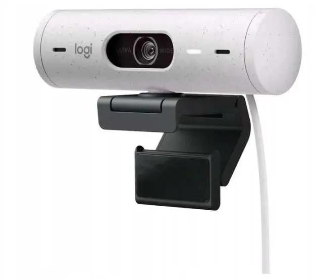 Web-камера Logitech HD Webcam Brio 500,  белый/черный [960-001428]